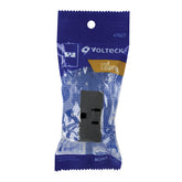 Contacto aterrizado acero inox de 1 módulo